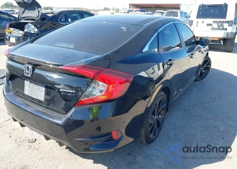 2020 Honda Civic Sport from USA, damaged, VIN 19XFC2F89LE019135